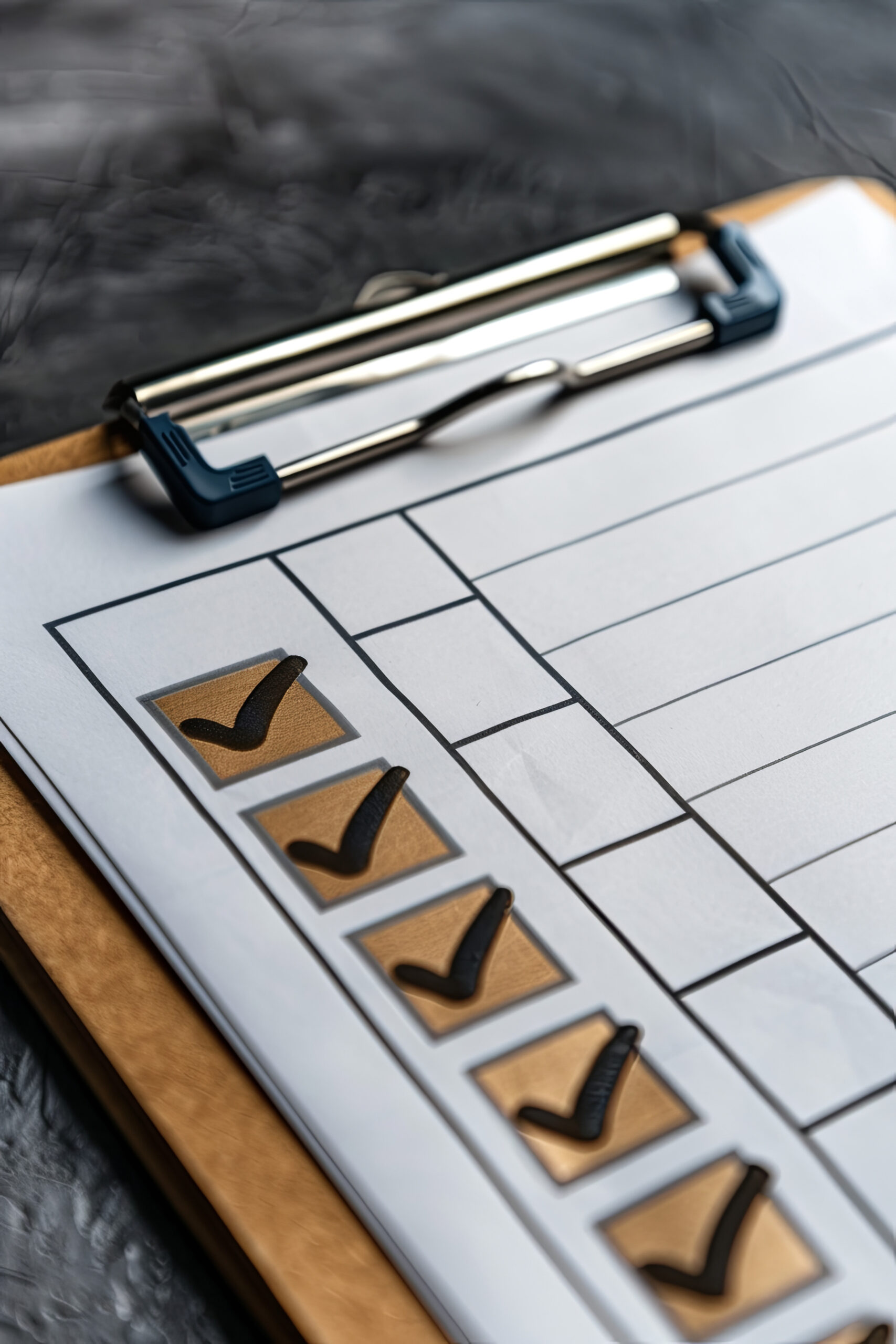 assessment checklist